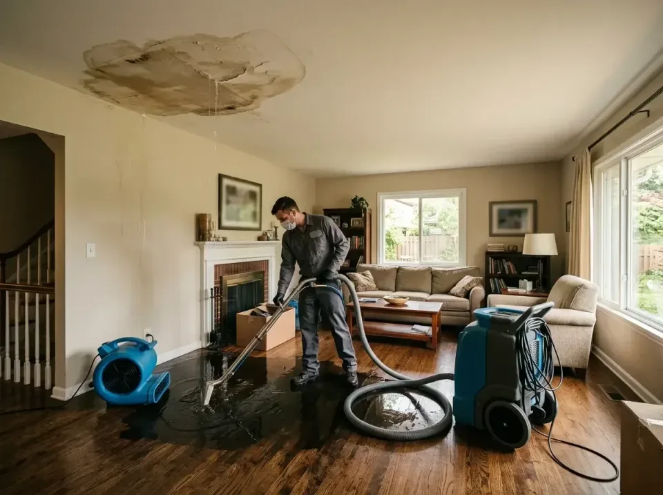 attic-pipe-burst-ceiling-drip-008 — frequently asked questions, Water Damage Restoration & Carpet Care in Saginaw, TX